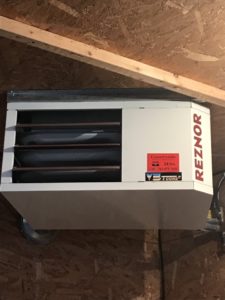 Reznor garage unit heater