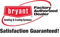 Bryant factory Authorized Dealer