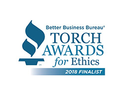 Countryside Is Honored To Be A 2018 Finalist For The BBBTorch Awards For Ethics.